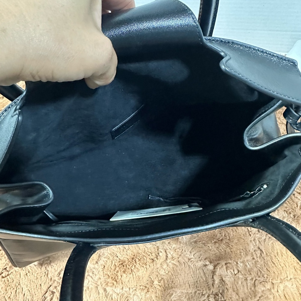 Staud Black Leather Shoulder Bag - Picture 8 of 14